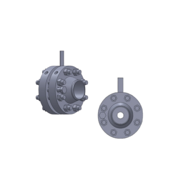 ORIFICE FLANGE PLATE ASSEMBLY